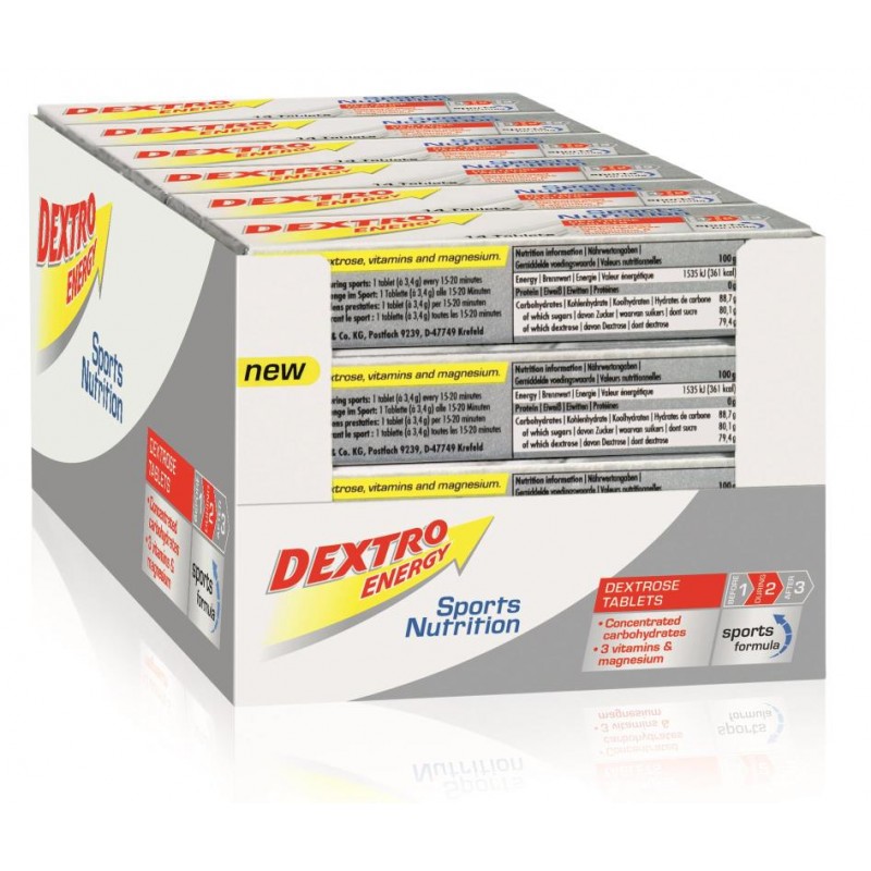 Dextro Energy dextroza w pastylkach zestaw 12op. - Dextro Energy zdjęcie 1