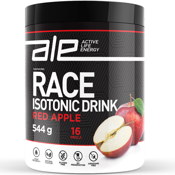 Ale Race Isotonic Drink - jabłko - ALE zdjęcie 1