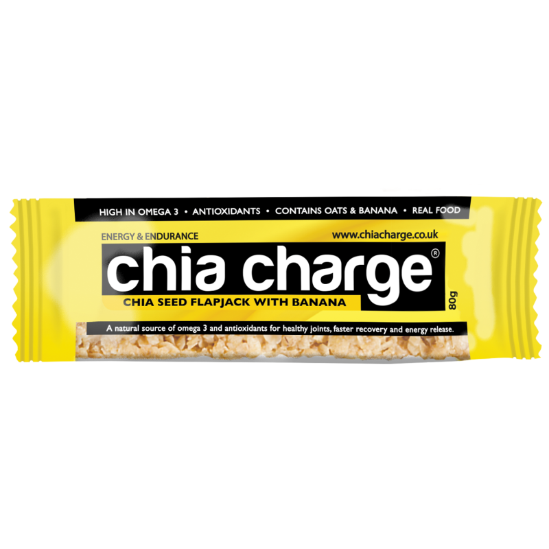 Chia Charge baton energetyczny bananowy 80g - Chia Charge zdjęcie 1