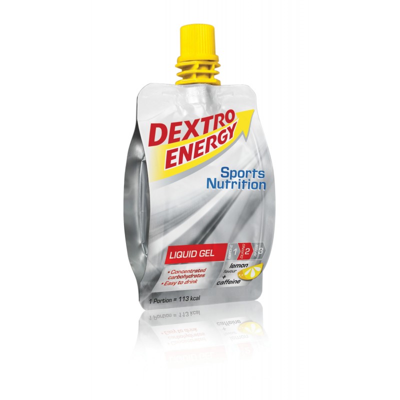 Dextro Energy Gel 60ml - cytryna z kofeiną - Dextro Energy