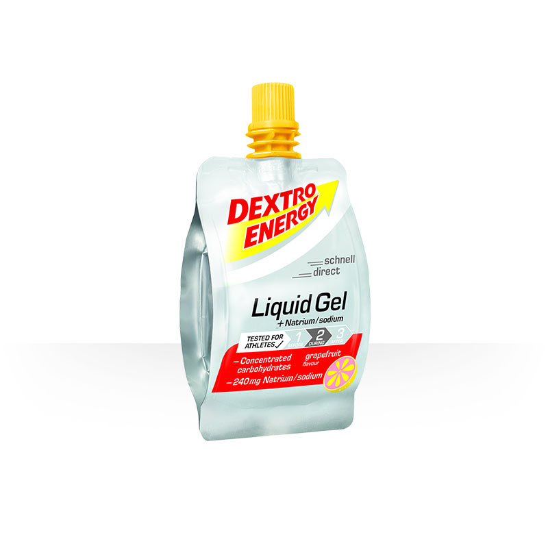 Dextro Energy Gel 60ml - grejpfrut z sodem - Dextro Energy