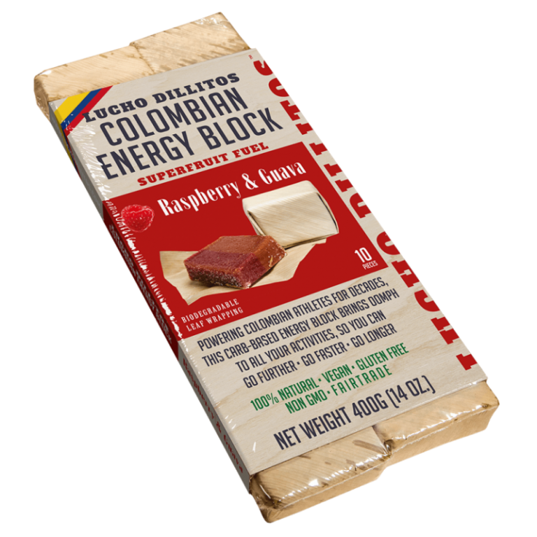 Lucho Dillitos Raspberry kostka energetyczna z gujawy z maliną - Lucho Dillitos