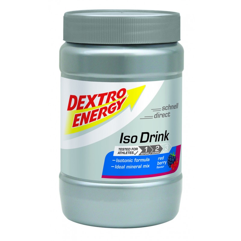 Dextro Energy Iso Drink izotonik 440 g - 11x500ml czerwone jagody - Dextro Energy