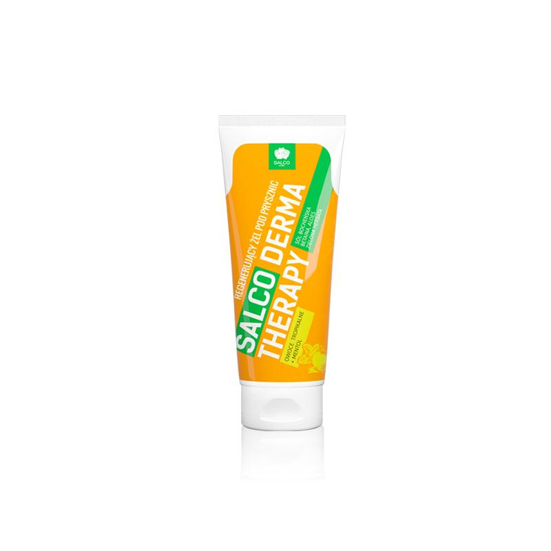 Salco Derma Therapy regenerujący żel pod prysznic - owoce tropikalne i mentol 200ml - Salco