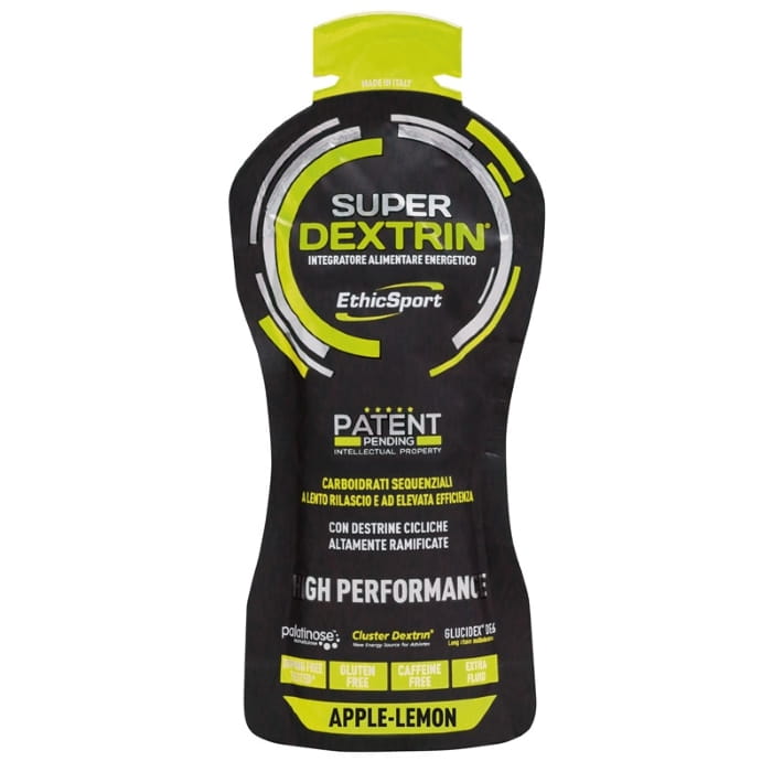 EthicSport Super Dextrin żel 55ml jabłko-cytryna - EthicSport