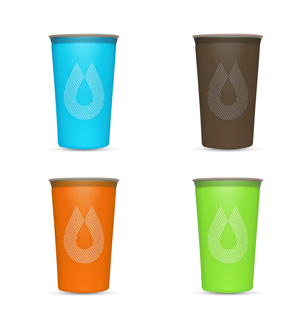 HydraPak SpeedCup elastyczne kubki - zestaw 4 szt. - HydraPak