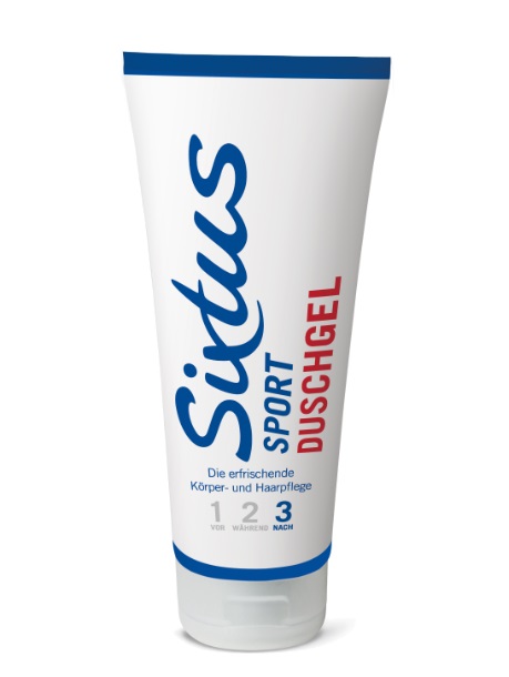 Sixtus Sport DUSCHGEL 200ml Żel do kąpieli po wysiłku - Sixtus