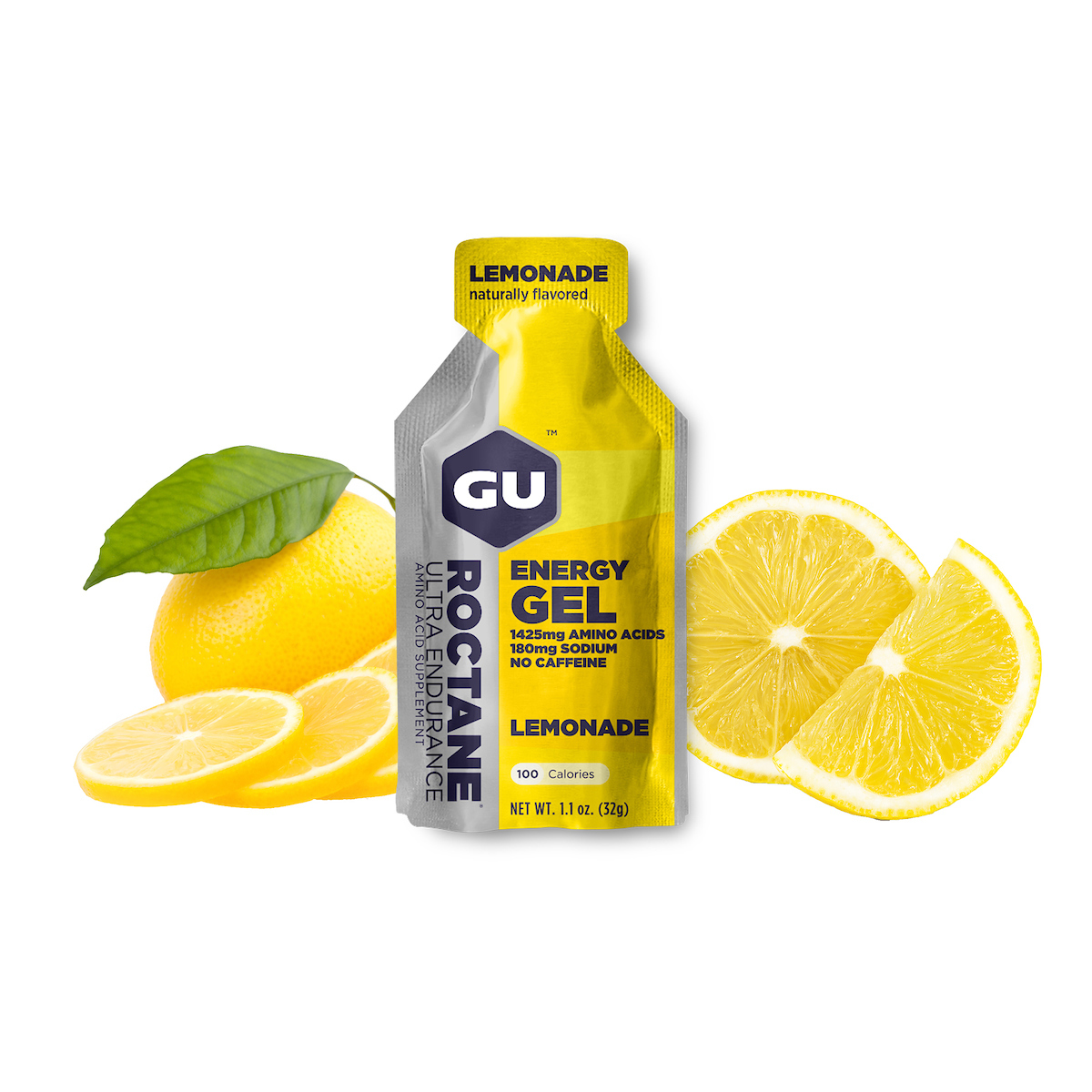 GU Roctane Energy Gel Lemonade - GU