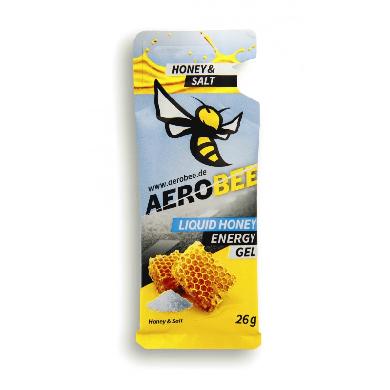 AEROBEE NATURALNY PŁYNNY ŻEL ENERGETYCZNY  HONEY&SALT 26 G