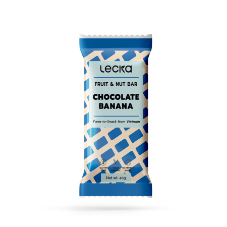 Lecka Fruit & Nut Bar Chocolate & Banana baton 40 g